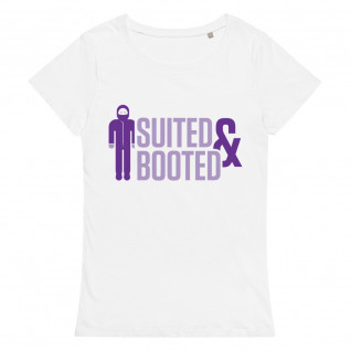 Suited And Booted Purple Women's Organic T-Shirt