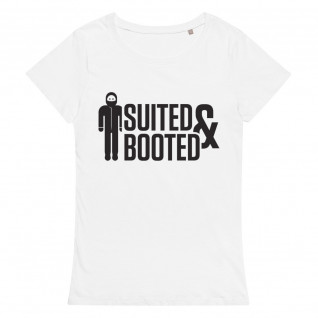 Suited and Booted Black Women's Organic T-Shirt