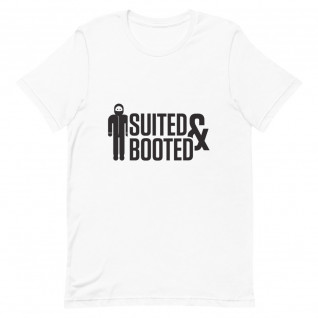 Suited and Booted Black Unisex T-Shirt