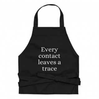 Every Contact Leaves a Trace Organic Cotton Apron