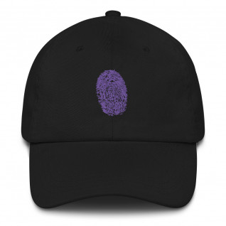 Purple Fingerprint Cap
