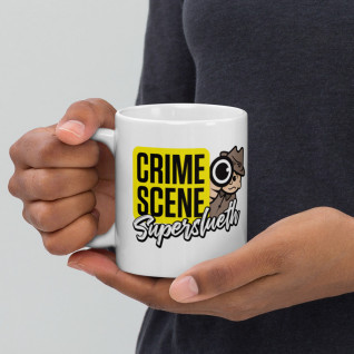 CSI Super Sleuth White (Male) Mug
