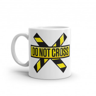Crime Scene Do Not Cross (No Border) Mug
