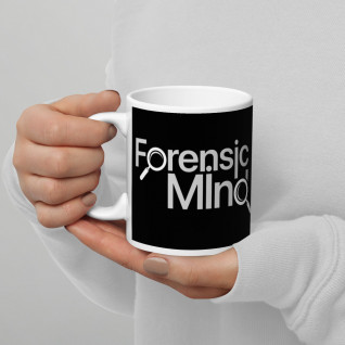 Forensic Mind Grey and White Mug