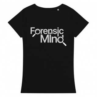 Forensic Mind White and Grey Women's Organic T-Shirt