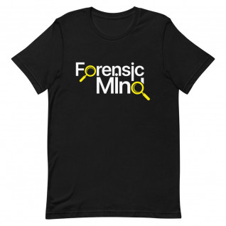 Forensic Mind Yellow and White Unisex T-Shirt