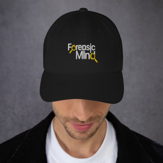 Forensic Mind Yellow and White Embroidered Cap