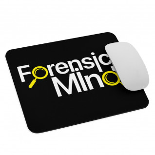 Forensic Mind Yellow and White Mouse Pad